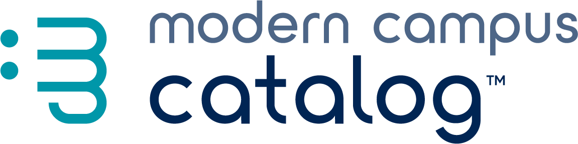 Modern Campus Catalog™ logo.