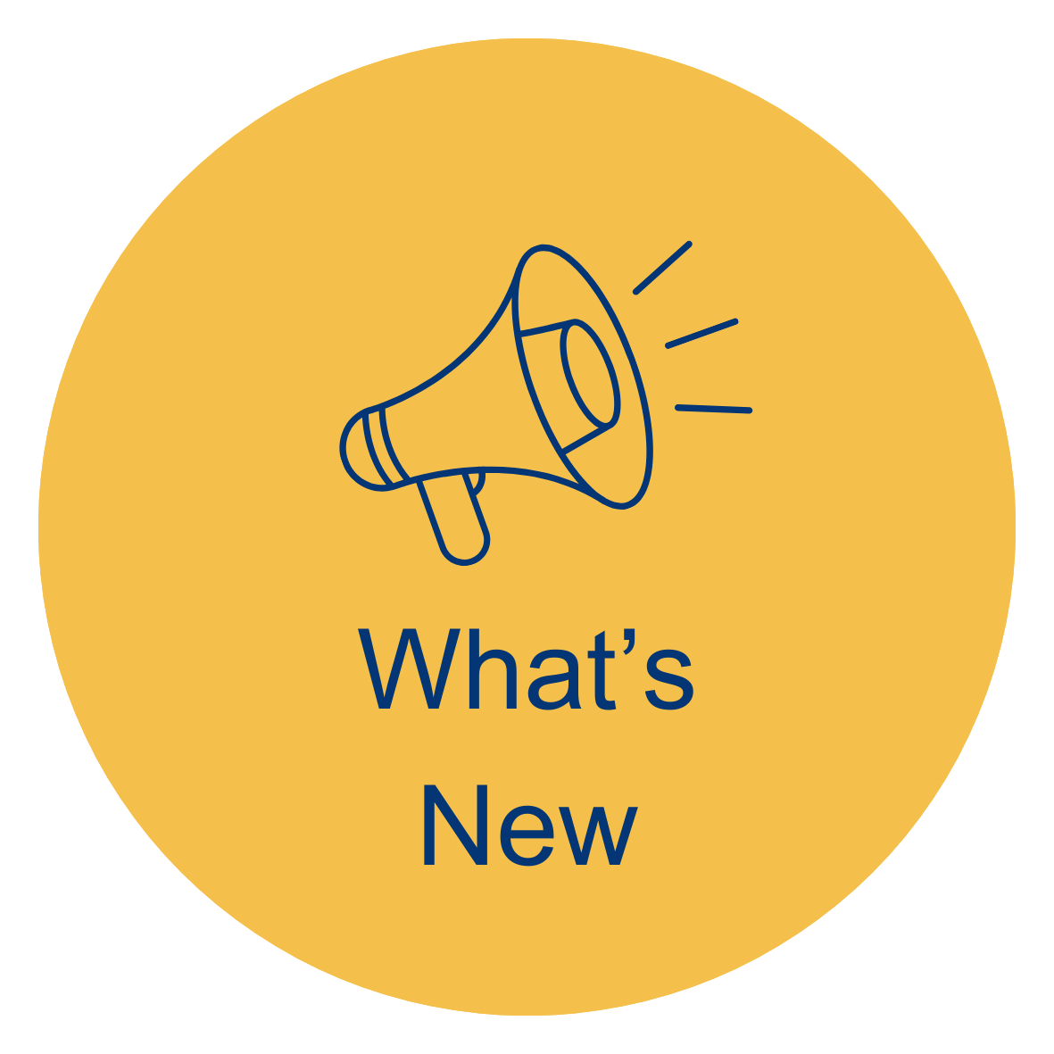 What's New in the Catalog Button