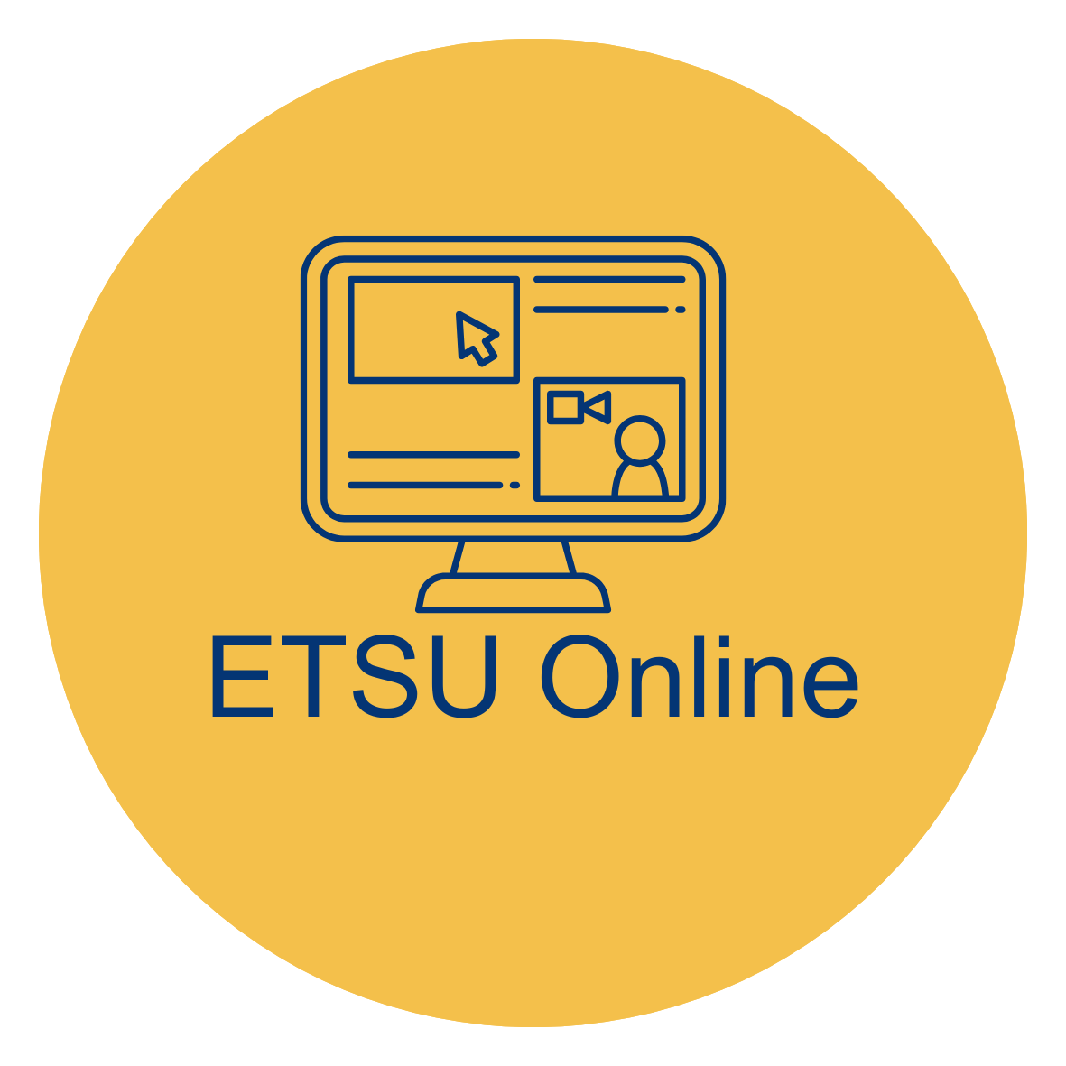ETSU Online Button